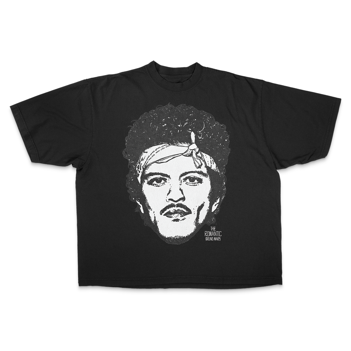 The Romantic Art Tee - Black – Bruno Mars UK