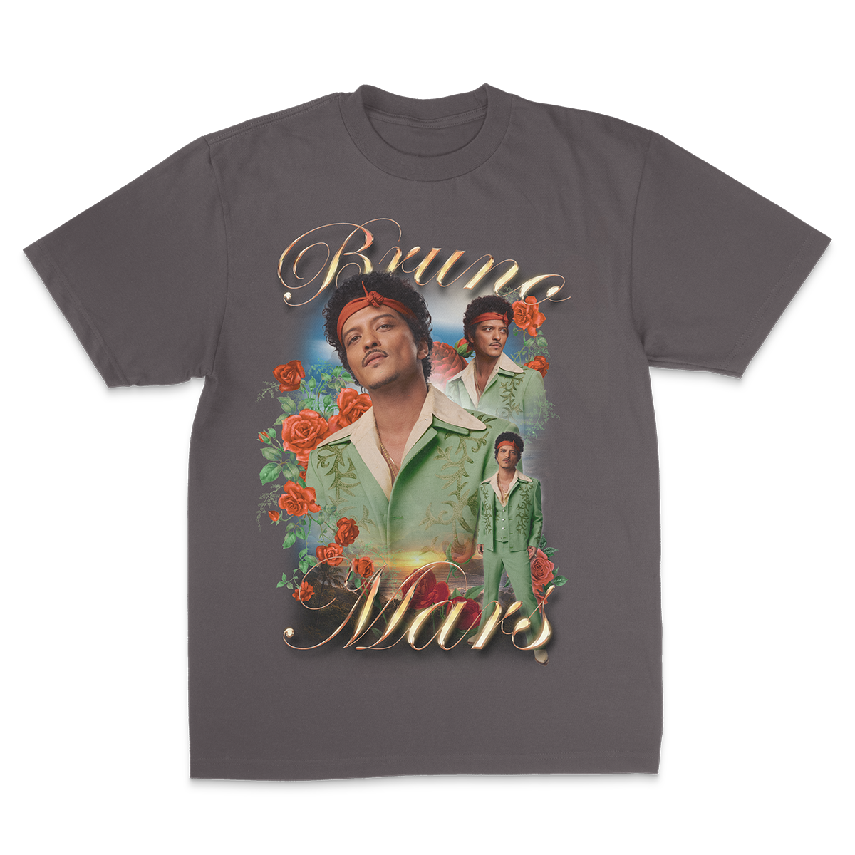 Bruno Mars The Romantic Tour Tシャツ The Romantic Tour Bootleg Tee – Bruno Mars UK