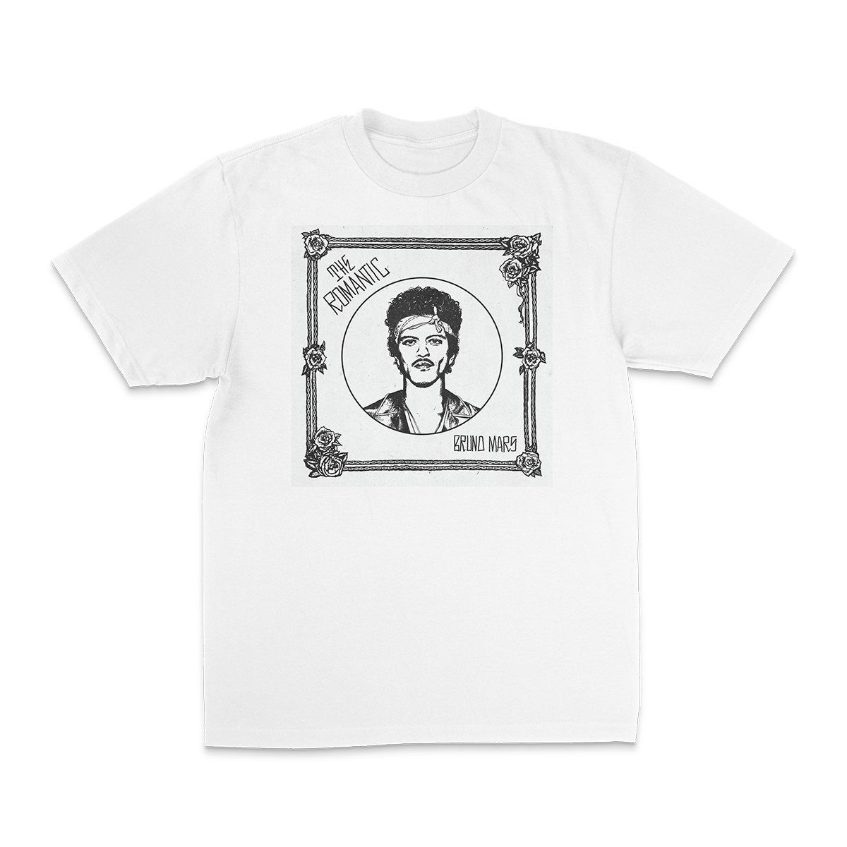 ブルーノマーズ　THE ROMANTIC Tシャツ The Romantic Tee - White – Bruno Mars UK