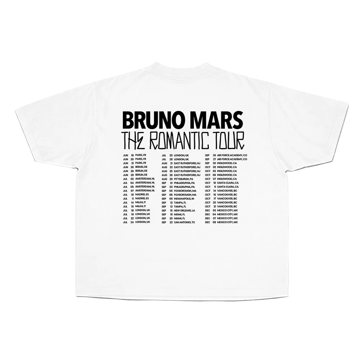 The Romantic Tour Tee