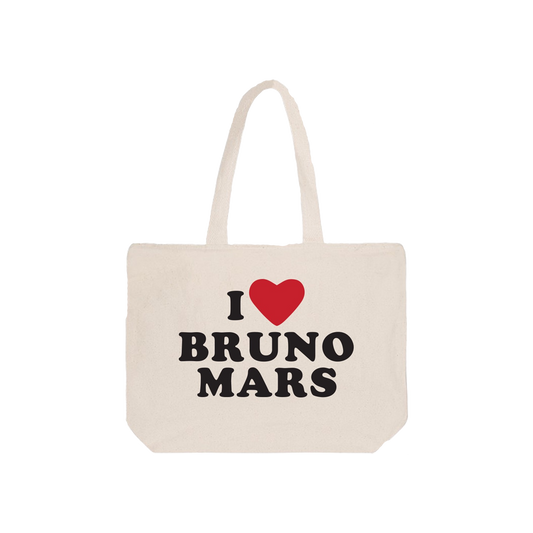 I Heart Bruno Mars Tote