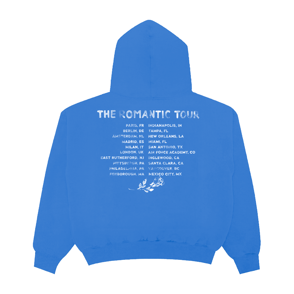 The Romantic Tour Blue Hoodie